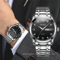 OLEVS 8691 Luxury Brand Business Quartz Waterproof Watch Men Stainless Steel Wristwatch Mens Clock Relogio Masculino